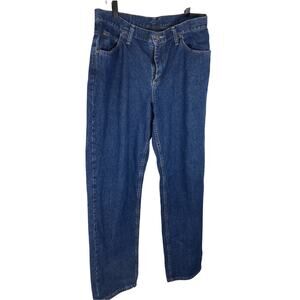 Wrangler Blues Women's Sz 10 Tall Bootcut Denim Straight Leg Relaxed Dad Jeans